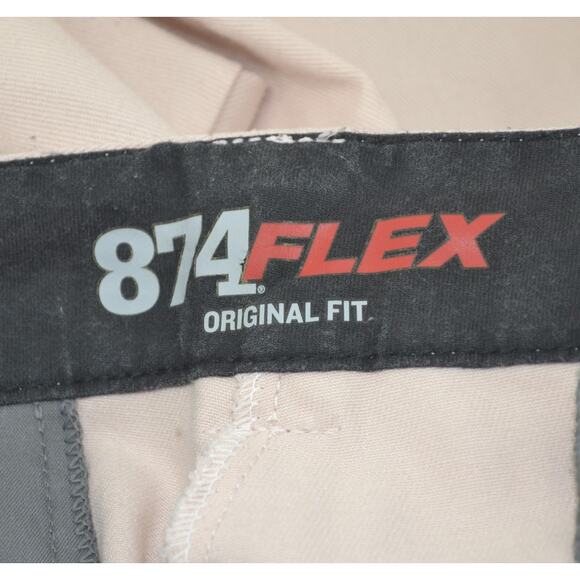 Dickies 874 Flex Original Fit Peach Men's Jeans Size 34x30 - Picture 3 of 14